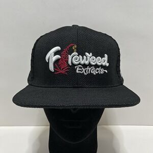 Fireweed Extracts Grateful Head Black‎ Hat Collab Satin Lining